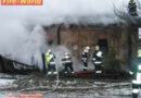 Brand eines Wohnhauses