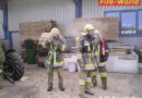 Aufwändiger Einsatz bei Silobrand