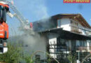 Brand eines Wohnhauses