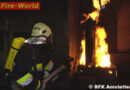 216 Mann im Feuer-Container