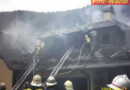 Wohnhaus wurde Raub der Flammen