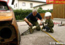 Feuerwehr-Aktion mit Action
