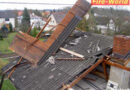 Sturm über Österreich fordert die Feuerwehren