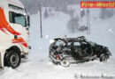 Pkw prallte gegen Lkw-Zugmaschine