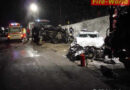 Schwierige Menschenrettung nach Frontalcrash