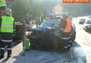 Nö: Verkehrsunfall mit Ölaustritt auf der S6