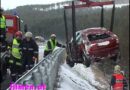 Nö: Bergungseinsatz nach Straßenglätte-Unfall