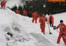 Oö: Schneedruck am Dach und Schneewasser im Feuerwehrhaus