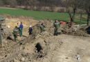 Nö: Baggerbergung in der Friedhofskurve in Neulengbach