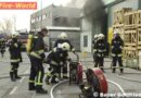 Nö: Brand in Reifenlager in Brunn am Gebirge