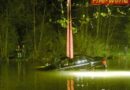 Oö: Mit Pkw in einen Teich gestürzt