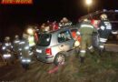 Nö: Personenrettung nach schwerem Unfall bei Oed