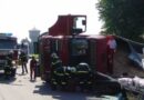 Oö: Lkw-Unfall mit Menschenrettung auf Autobahnauffahrt