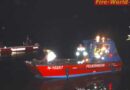 Nö: Feuerwehrgroßeinsatz nach Polizeiboot-Unfall auf der Donau