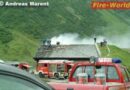 Vbg: Feuer in einer Sennerei auf 1.700 m Seehöhe
