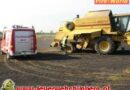 Nö: Einsatzserie reißt nicht ab! Feld- und Mähdrescherbrand