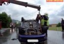 Stmk: Pkw-Überschlag und Folgeunfall bei Krieglach