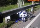 Oö: Biker bei Kollision mit Pkw schwer verletzt