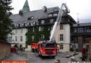 Tirol: Hilfeleistung bei Großbrand im Schloss Elmau in Bayern