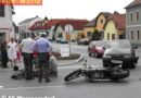Nö: Unfall mit Pkw und Bikerin in Wampersdorf