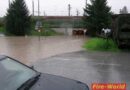Tirol: Hochwasser in Wörgl – Livebericht aus der FF Wörgl