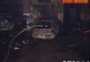Nö: Feuer in ehemaliger Autowerkstatt in Sollenau