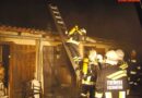 Nö: Brand eines Schuppens in Fischamend