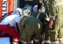 Oö: LKW Lenker im Führerhaus eingeklemmt