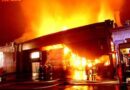 Nö: Großbrand in Parkettwerk in Kematen/Ybbs