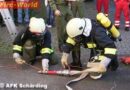 Oö: Abschnitts-Atemschutzübung in St. Marienkirchen
