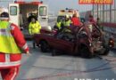 Nö: Schwerer Verkehrsunfall mit eingeklemmter Person in FF Wiener Neudorf