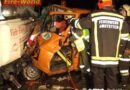 Nö: Zwei eingeklemmte Lenker nach Unfall in Euratsfeld