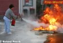 Bgld: Feuerlöscherausbildung bei der FF Bad Sauerbrunn