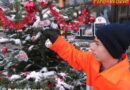 Bgld: Christbaumdorf Bad Sauerbrunn / Feuerwehr half mit