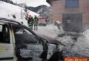 Oö: Unvorsichtiges Hantieren mit einem Heizlüfter löste KFZ-Brand aus
