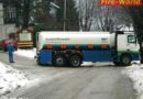 Nö: Kein vor und kein zurück für Tankwagen