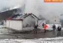 Oö: Hackschnitzellager stand in Vollbrand (Mehrnbach)