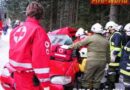 Oö: Menschenrettung nach Unfall in Schenkenfelden