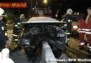 Nö: Pkw auf schneeglatter A 21 auf Betonleitschiene „aufgesessen“