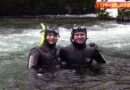 Nö: Feuerwehrtaucher in der eiskalten Erlauf