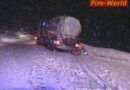 Stmk: Lkw rutschte am Pötschenpass in Kehre nach außen