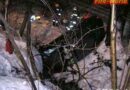 Oö: Verkehrsunfall B130 bei Haibach, Fahrt endete in Bachbett