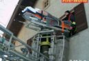Tirol: Personenbergungen mit Drehleiter in Hall
