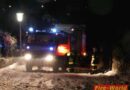 Oö: Starkes Schneetreiben legte Verkehr in Kremsmünster lahm!