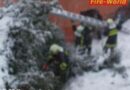 Oö: Schneechaos in Kremsmünster – Feuerwehr rückte 20-mal aus!
