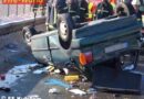 Tirol: Spektakulärer Verkehrsunfall in Kufstein