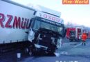 Sbg: Lkw-Unfall auf der Tauernautobahn – Einsatzserie reisst nicht ab