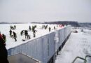 Oö: 30.000m² Hallendach geräumt