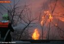 Oö: Großbrand in Linzer Papierlager