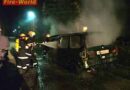 Nö: Pkw-Vollbrand in Gloggnitz